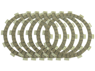 Psychic tarcze sprzęgłowe yamaha sr 250`80-81 (3y8), sr 250se`81-83 (6 tarcz) (ebs2267)